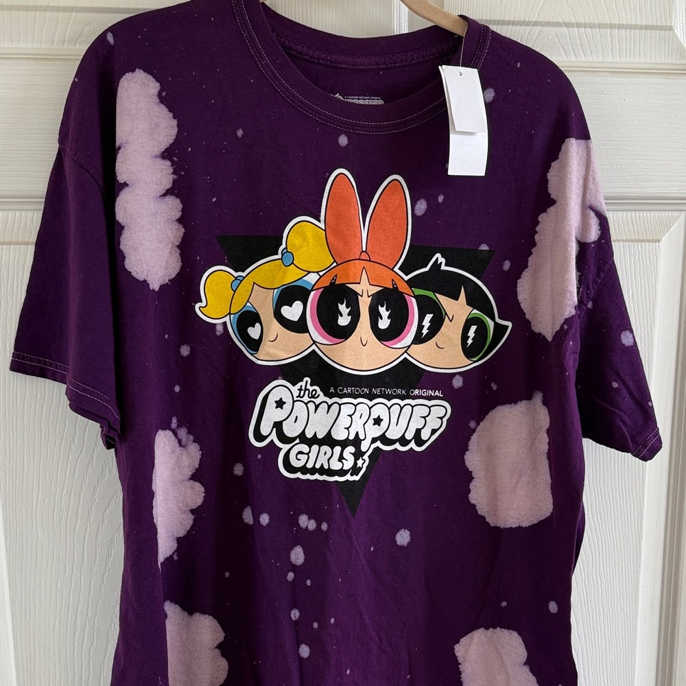 Cartoon Network Powerpuff Girls Purple Tee